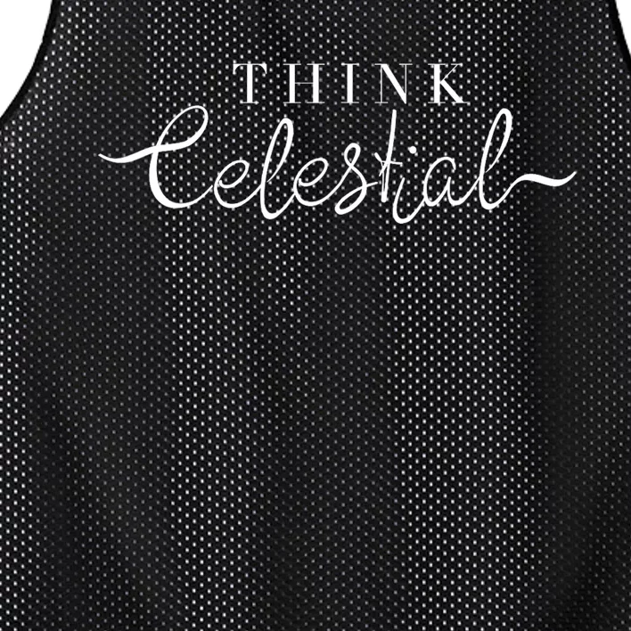 Think Celestial! Mesh Reversible Basketball Jersey Tank