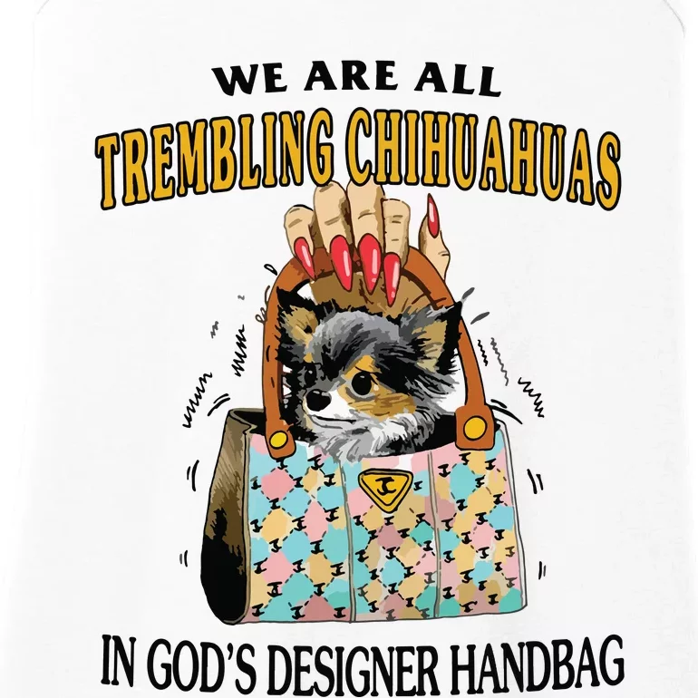 Trembling Chihuahua Ladies Essential Tank