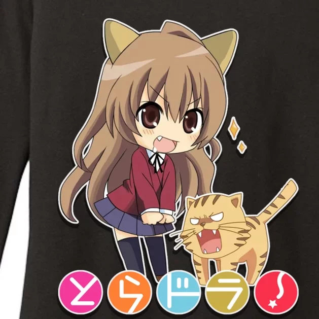 Toradora Copy Womens CVC Long Sleeve Shirt