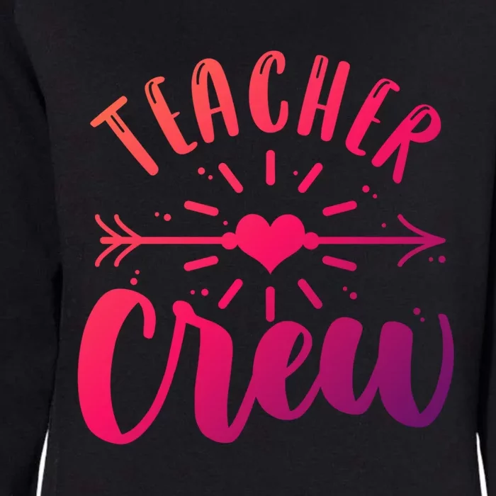 Teacher Crew Teacher Preschool Teacher Gift Womens California Wash Sweatshirt