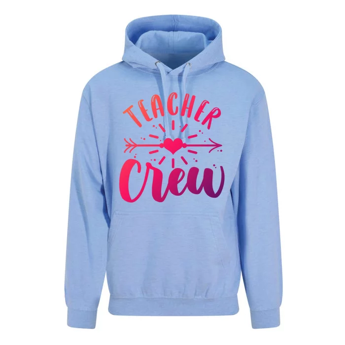 Teacher Crew Teacher Preschool Teacher Gift Unisex Surf Hoodie