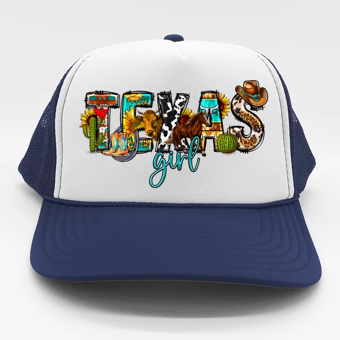 Texas Cowgirl Trucker Hat