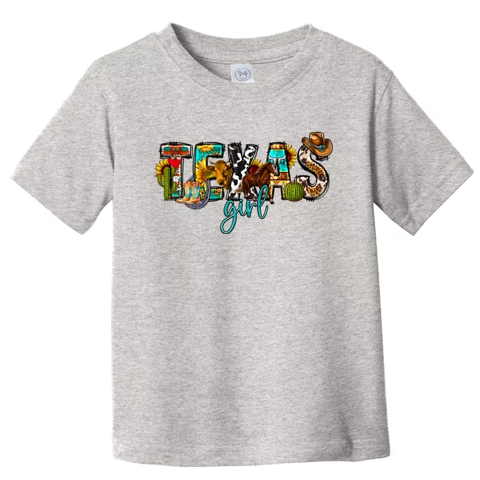 Texas Cowgirl Toddler T-Shirt