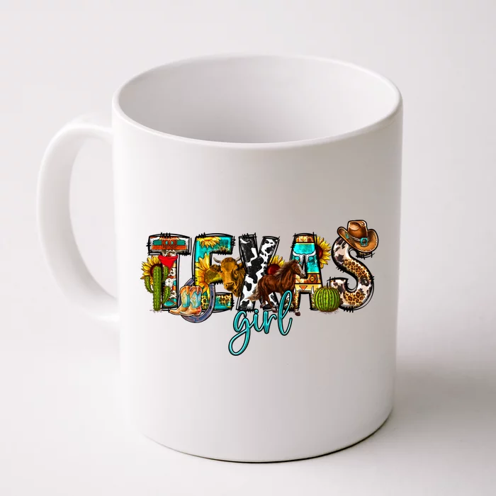 Texas Cowgirl Front & Back Coffee Mug