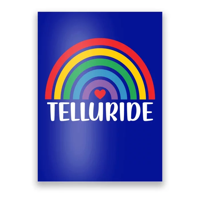 Telluride Colorado Travel I Love Telluride Usa Cute Gift Poster