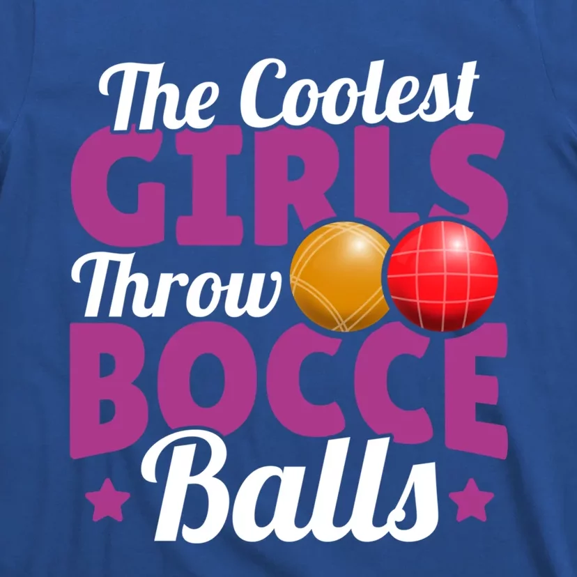 The Coolest Throw Bocce Balls Great Gift T-Shirt