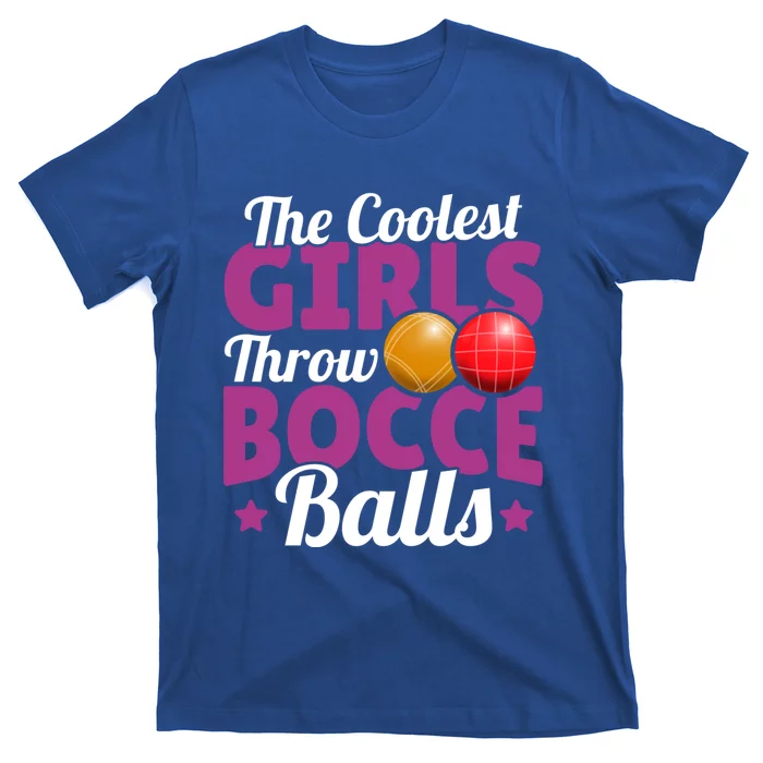 The Coolest Throw Bocce Balls Great Gift T-Shirt