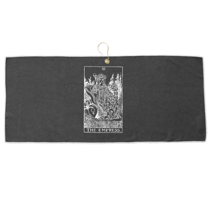 Tarot Card The Empress Large Microfiber Waffle Golf Towel