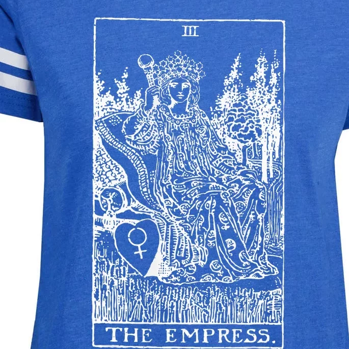 Tarot Card The Empress Enza Ladies Jersey Football T-Shirt