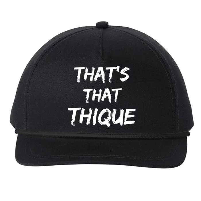 Thique Cute Trendy Top Thats That Thique Cute Concert Outfit Snapback Five-Panel Rope Hat