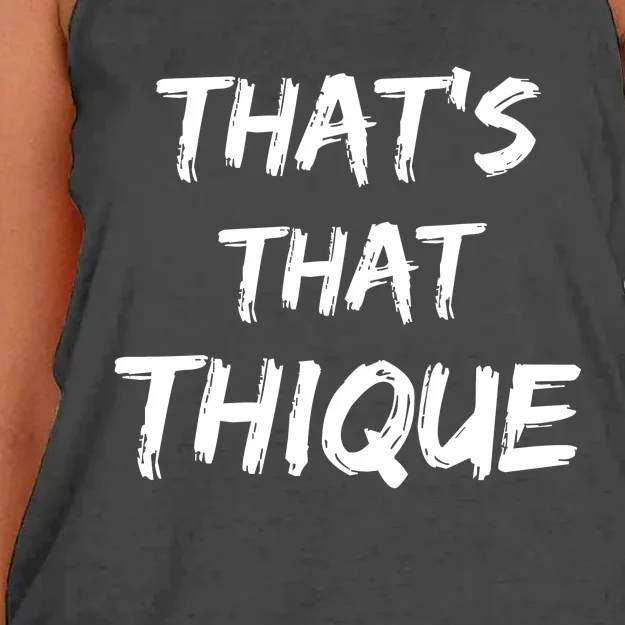 Thique Cute Trendy Top Thats That Thique Cute Concert Outfit Women's Knotted Racerback Tank