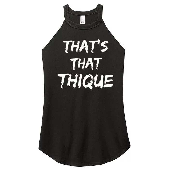 Thique Cute Trendy Top Thats That Thique Cute Concert Outfit Women’s Perfect Tri Rocker Tank