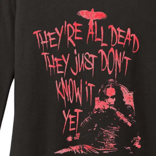 The Crow – Theyre All Dead Womens CVC Long Sleeve Shirt