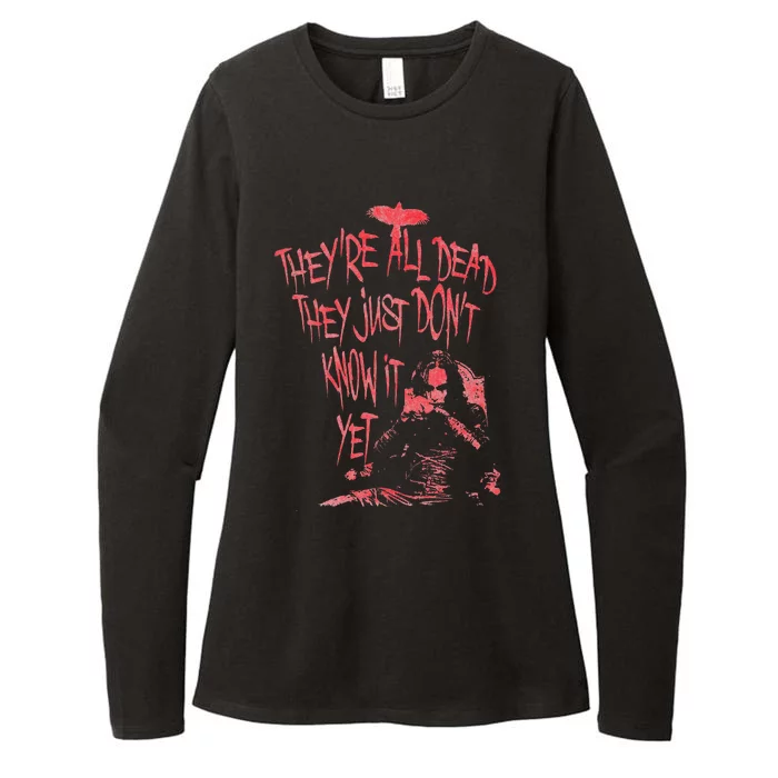 The Crow – Theyre All Dead Womens CVC Long Sleeve Shirt