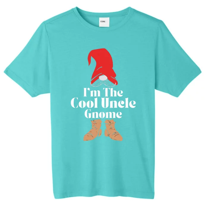 The Cool Uncle Gnome Matching Family Group Christmas ChromaSoft Performance T-Shirt