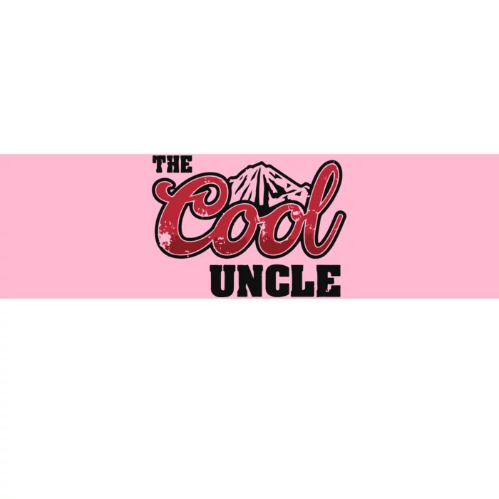 The Cool Uncle Bumper Sticker