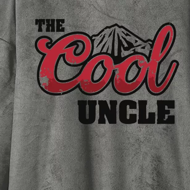 The Cool Uncle Hooded Wearable Blanket