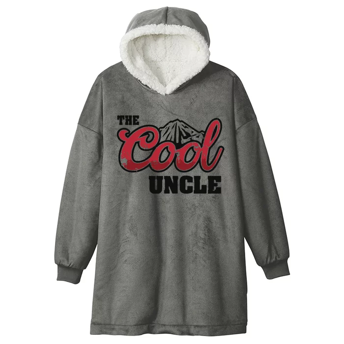 The Cool Uncle Hooded Wearable Blanket