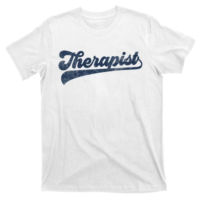 Therapist Cute Vintage Graphic T-Shirt