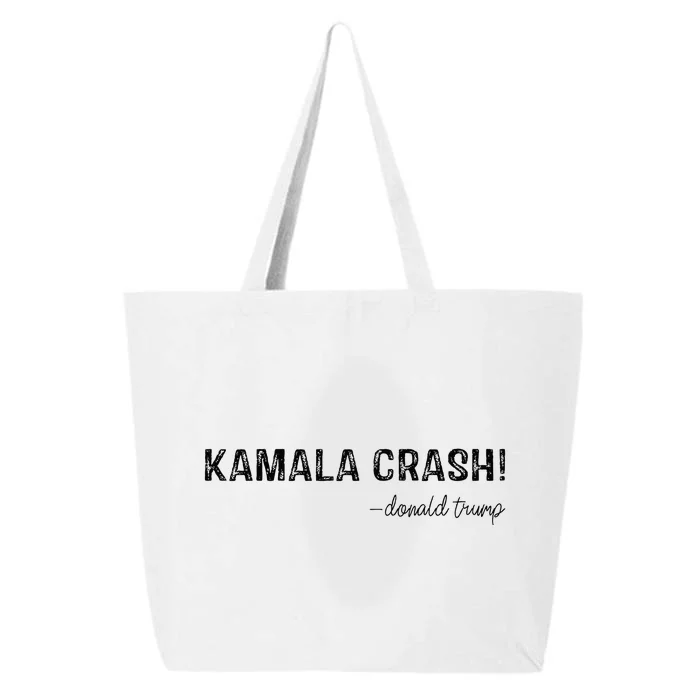 Trump Cash Vs Kamala Crash! Funny Trump 2024 25L Jumbo Tote