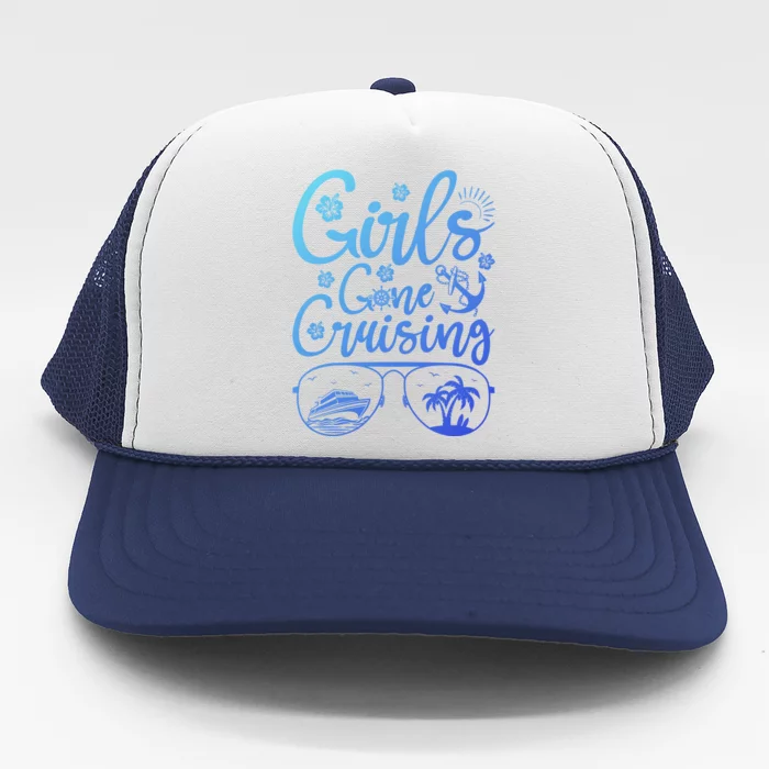 Trip Cruise Vacation Gone Cruising Gift Trucker Hat