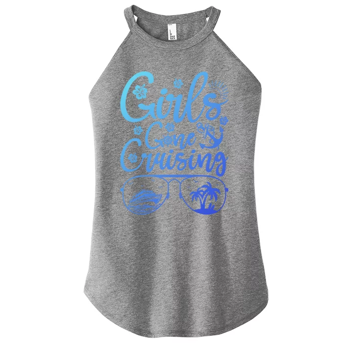 Trip Cruise Vacation Gone Cruising Gift Women’s Perfect Tri Rocker Tank