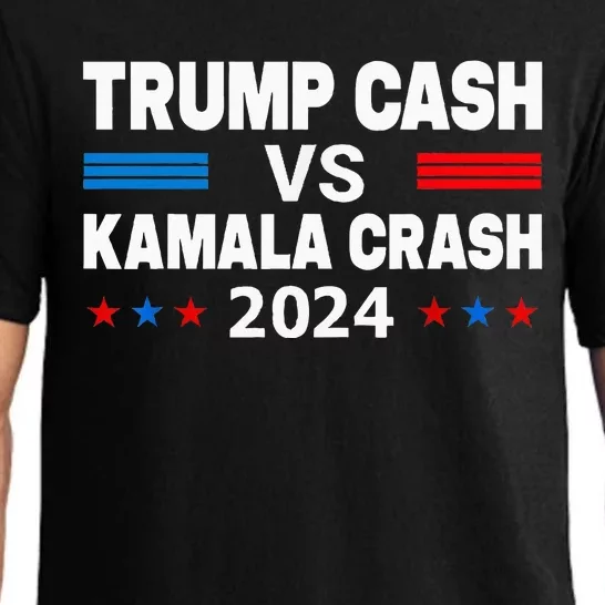 Trump Cash Vs Kamala Crash Pajama Set