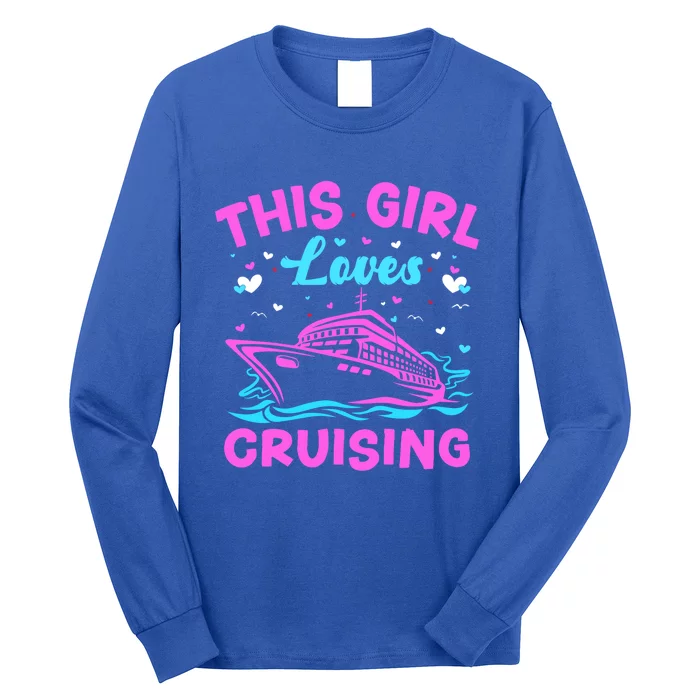 Trip Cruise Vacation This Loves Cruising Gift Long Sleeve Shirt