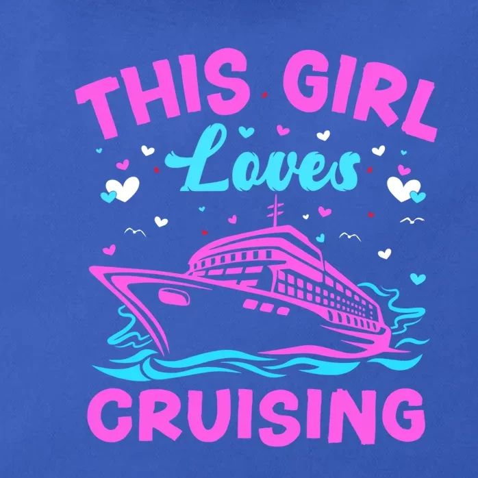 Trip Cruise Vacation This Loves Cruising Gift Zip Tote Bag