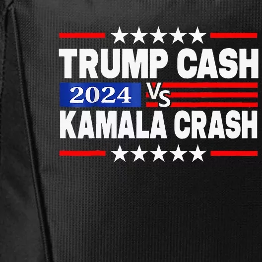 Trump Cash Vs Kamala Crash City Backpack