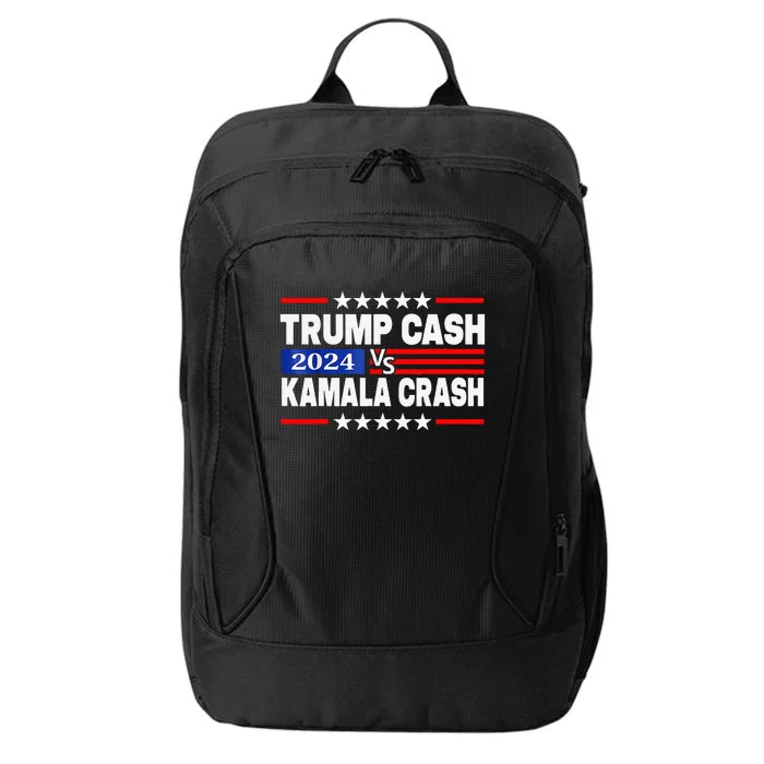 Trump Cash Vs Kamala Crash City Backpack