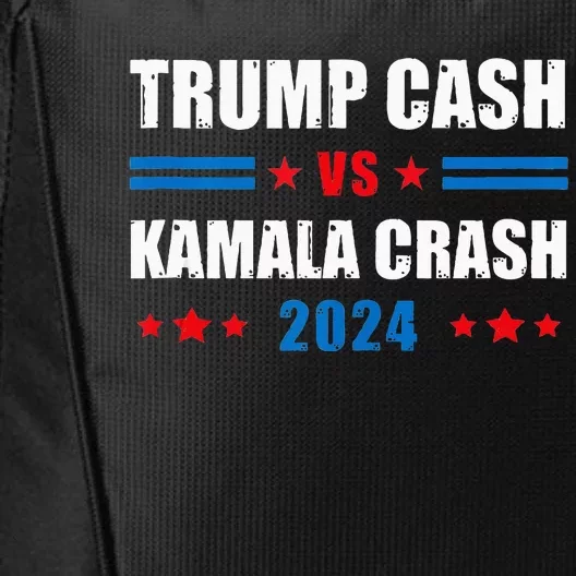 Trump Cash Vs Kamala Crash City Backpack