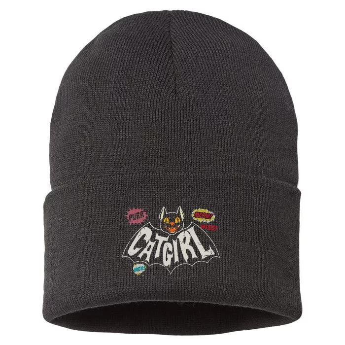 The Catgirl Vintage Sustainable Knit Beanie