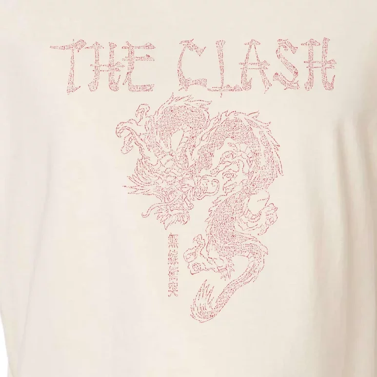 The C.L.A.S.H Vertical Chinese Dragon Garment-Dyed Women's Muscle Tee