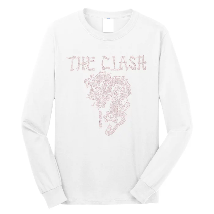 The C.L.A.S.H Vertical Chinese Dragon Long Sleeve Shirt