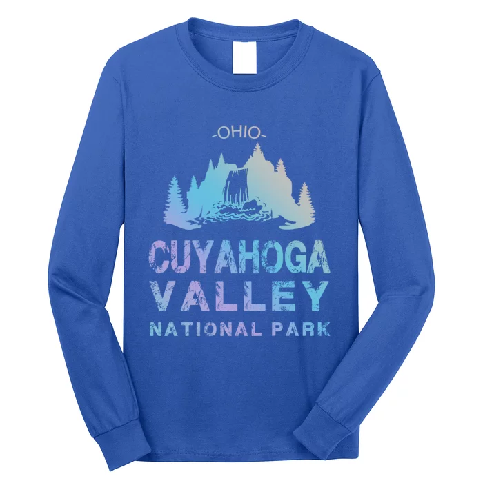 Treeline Cuyahoga Valley National Park Funny Gift Long Sleeve Shirt