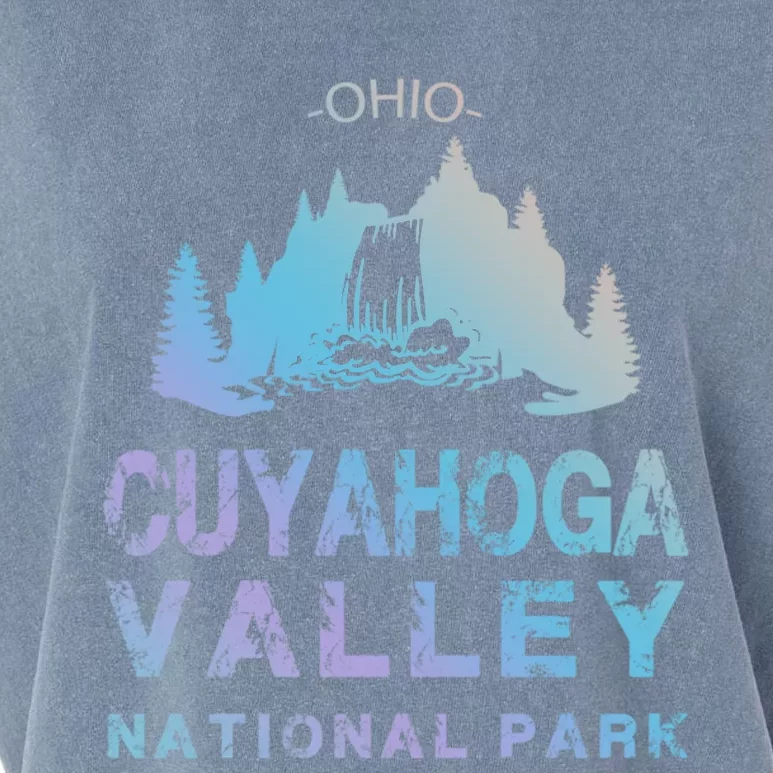 Treeline Cuyahoga Valley National Park Funny Gift Garment-Dyed Women's Muscle Tee