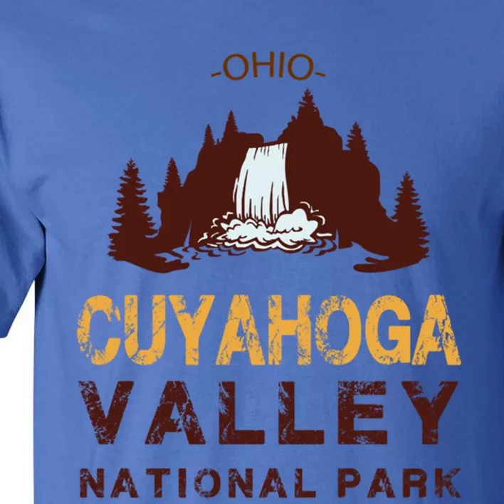 Treeline Cuyahoga Valley National Park Gift Tall T-Shirt