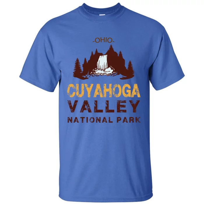 Treeline Cuyahoga Valley National Park Gift Tall T-Shirt