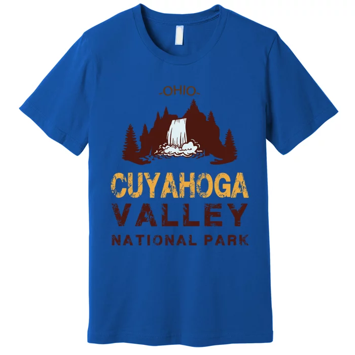 Treeline Cuyahoga Valley National Park Gift Premium T-Shirt