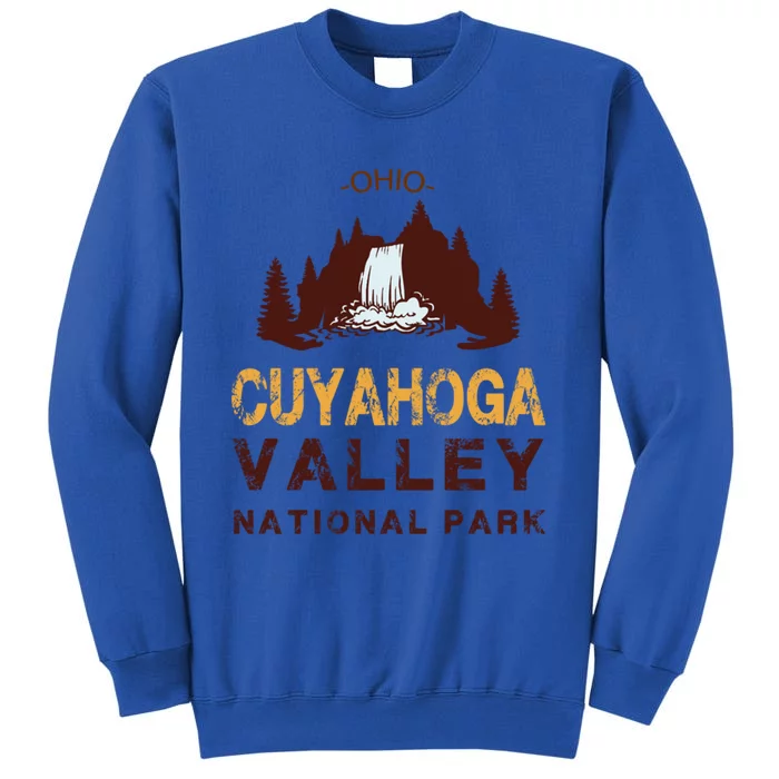 Treeline Cuyahoga Valley National Park Gift Tall Sweatshirt