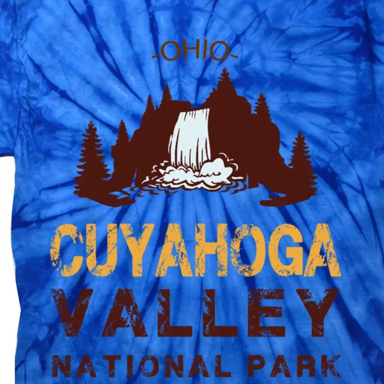 Treeline Cuyahoga Valley National Park Gift Tie-Dye T-Shirt