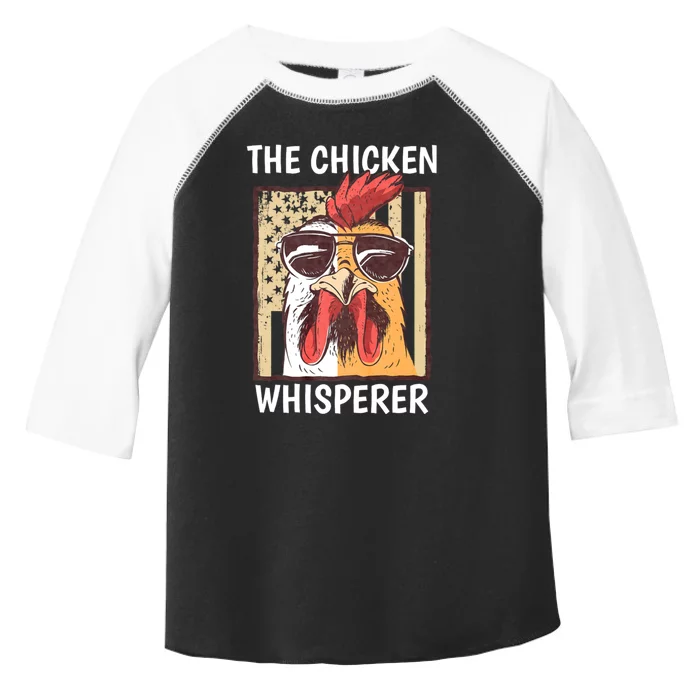 The Chicken Whisperer Farmer Animal Farm Funny Toddler Fine Jersey T-Shirt