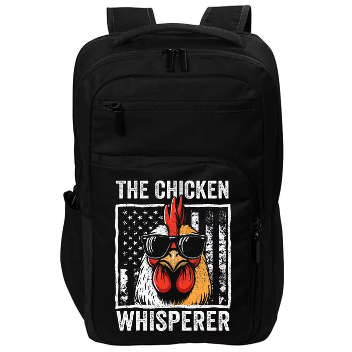 The Chicken Whisperer Farmer Animal Farm Funny Impact Tech Backpack