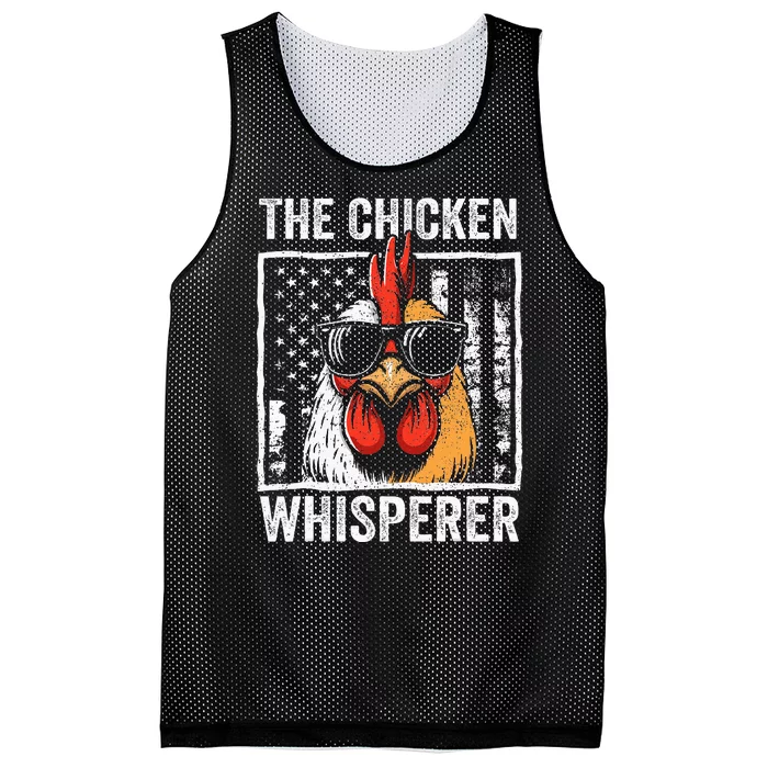 The Chicken Whisperer Farmer Animal Farm Funny Mesh Reversible Basketball Jersey Tank