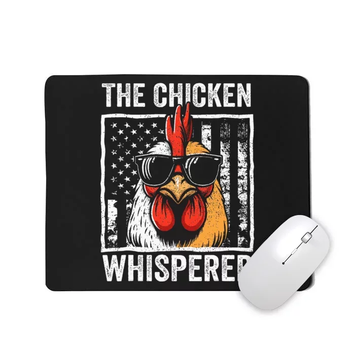 The Chicken Whisperer Farmer Animal Farm Funny Mousepad