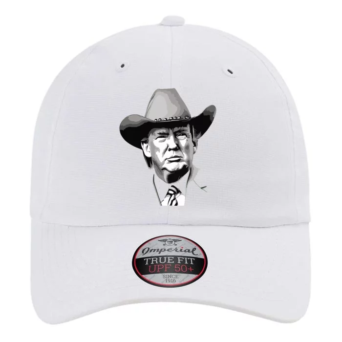 Trump Cowboy Western President You Miss Me Yet Maga Usa The Original Performance Cap