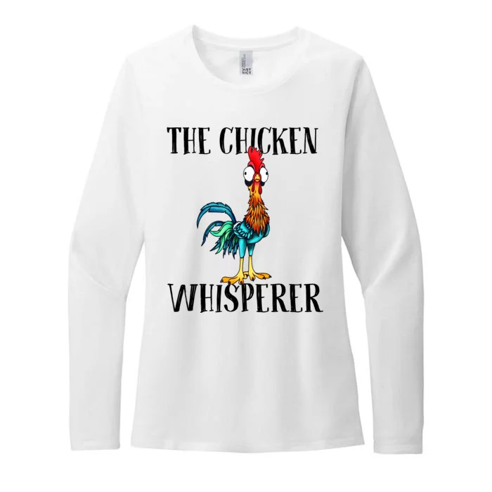 The Chicken Whisperer Funny Womens CVC Long Sleeve Shirt