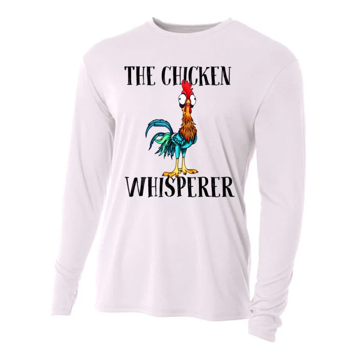 The Chicken Whisperer Funny Cooling Performance Long Sleeve Crew