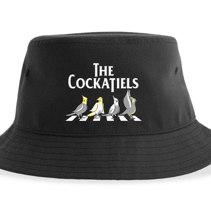 The Cockatiels Weiro Bird Quarrion Parrot Lover Sustainable Bucket Hat